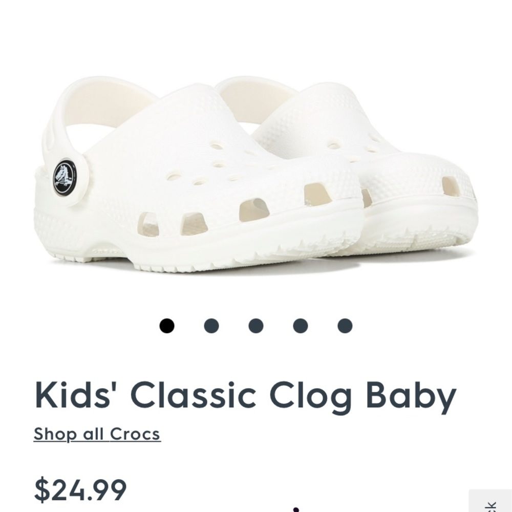 Baby crocs